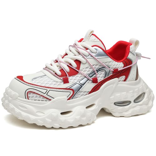 2.8 Inch Platform Funky Colorblock Chunky Dad Sneakers