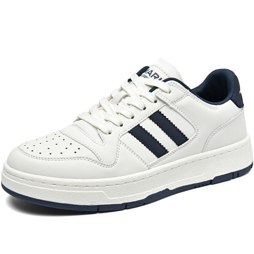 Mens Breathable Skate Shoes with Two Stripes