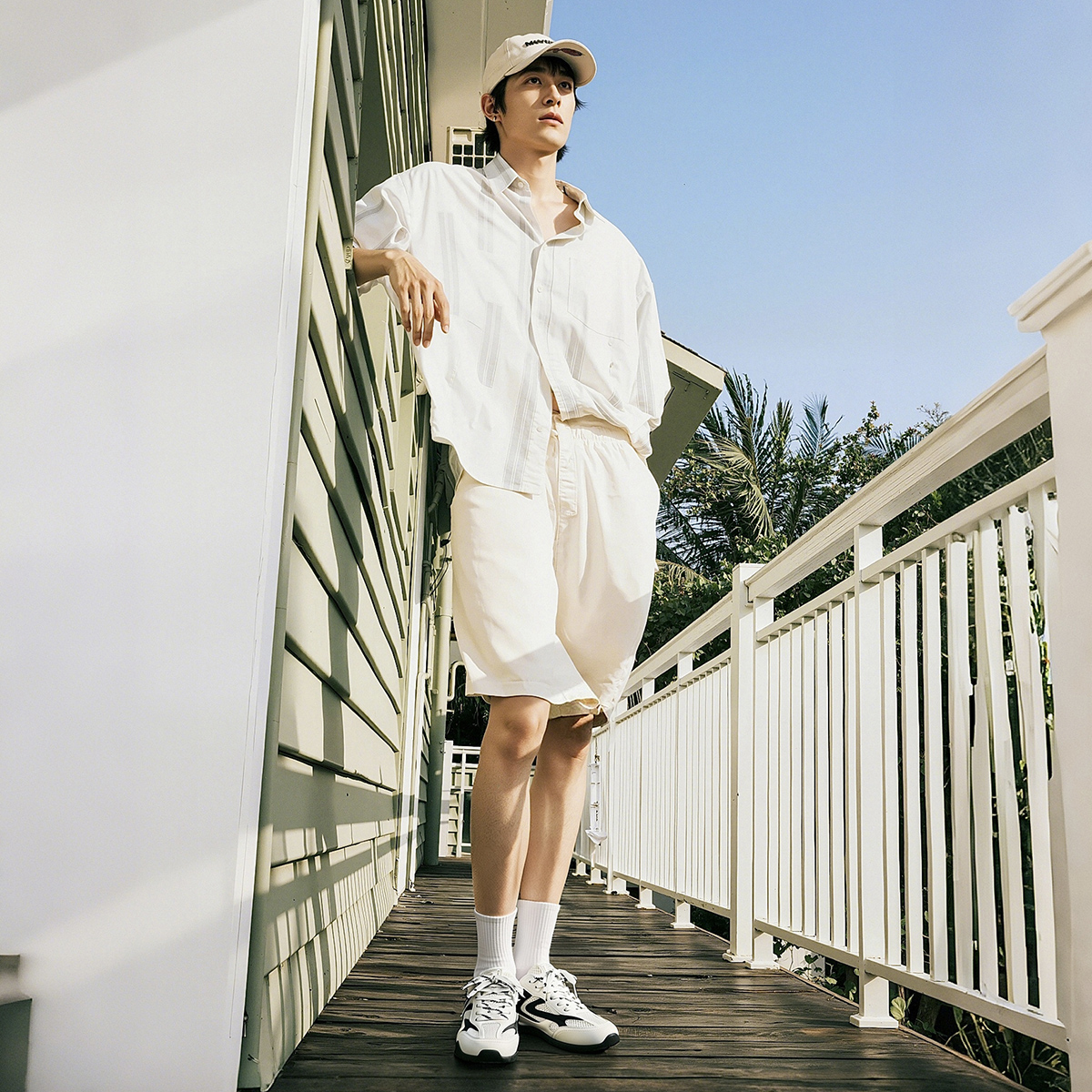 Mens Color Block Breathable Mesh German Army Trainer Sneakers - Image 3