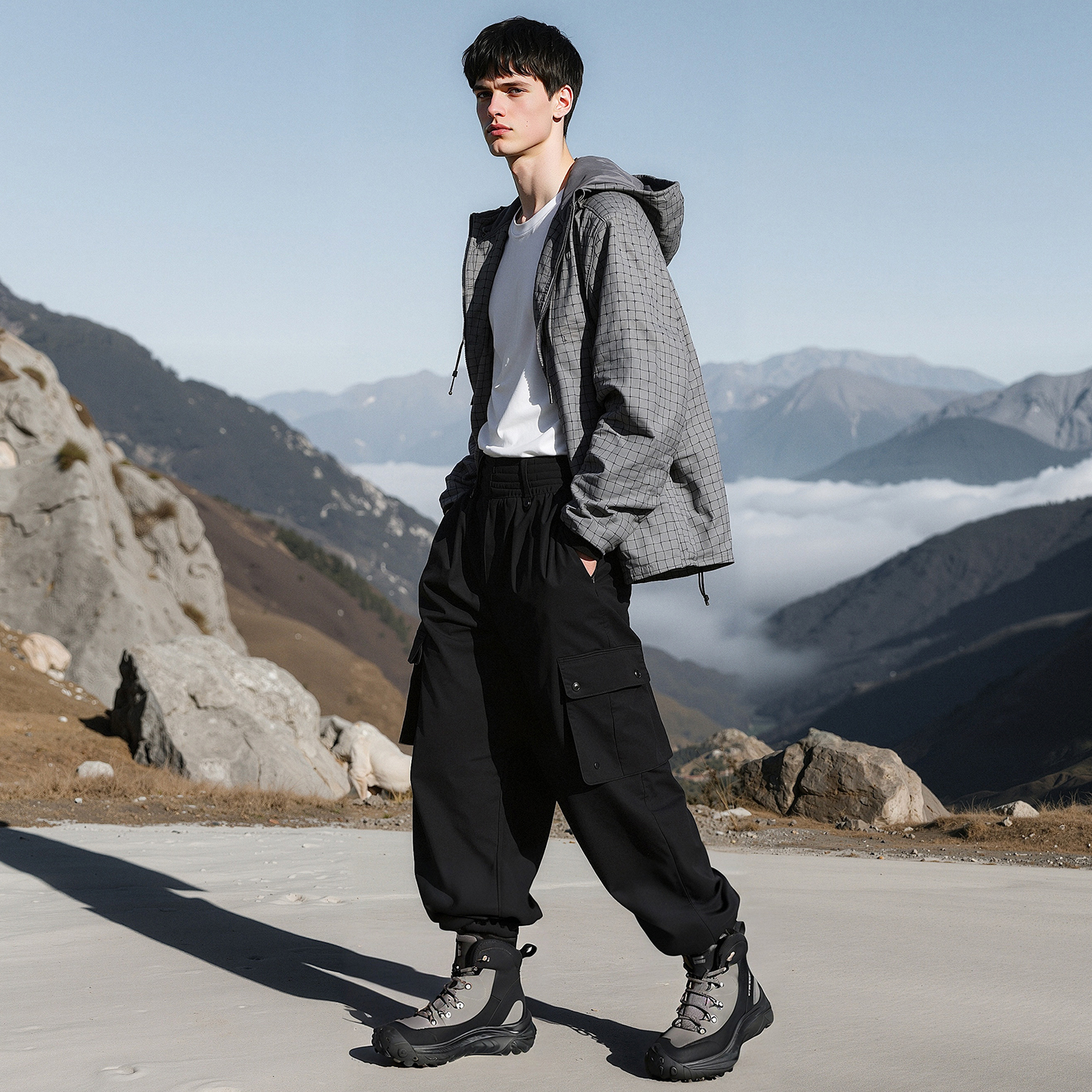 Mens Non Slip Breathable Outdoor Hiking Boots - Image 6