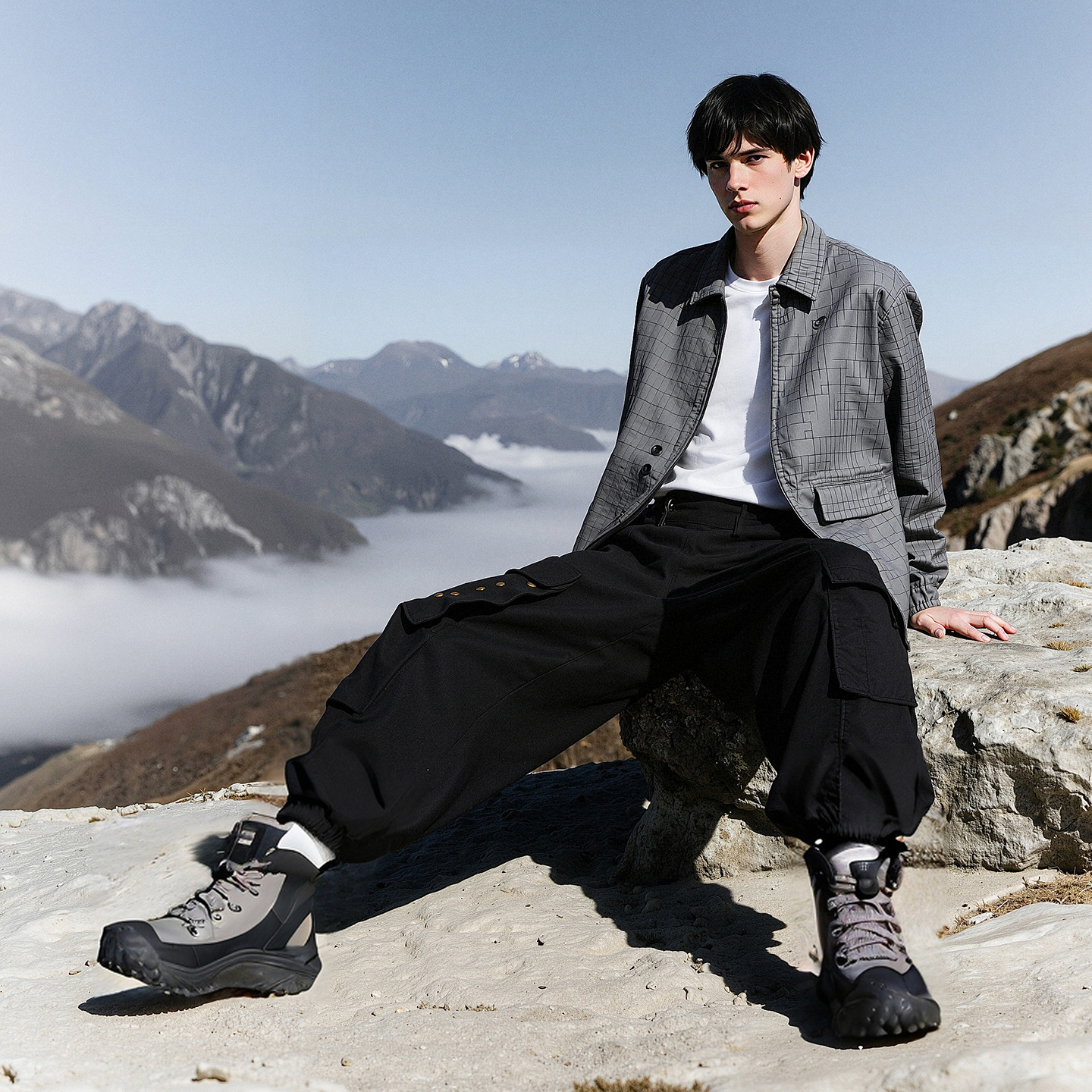 Mens Non Slip Breathable Outdoor Hiking Boots - Image 5