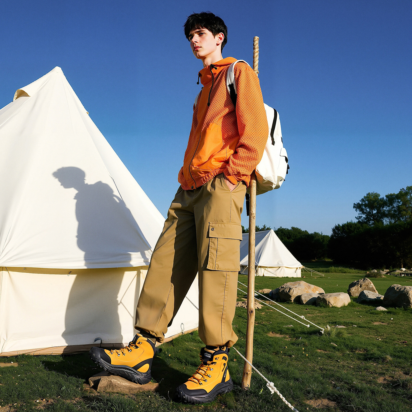 Mens Non Slip Breathable Outdoor Hiking Boots - Image 4