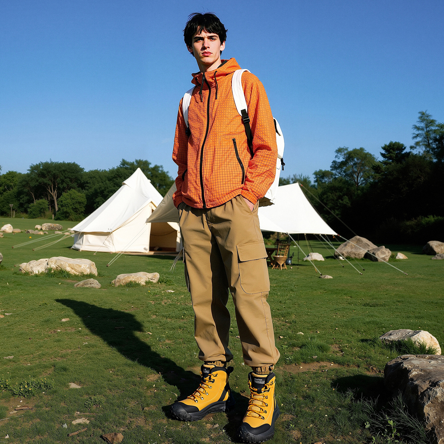 Mens Non Slip Breathable Outdoor Hiking Boots - Image 3