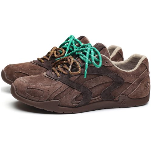 Alternative view of Mens Two Tone Shoelaces Suede German Army Trainers