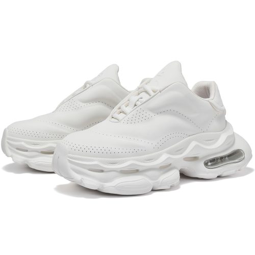 Alternative view of Mens White Chunky Air Cushion Breathable Perforated Dad Shoes