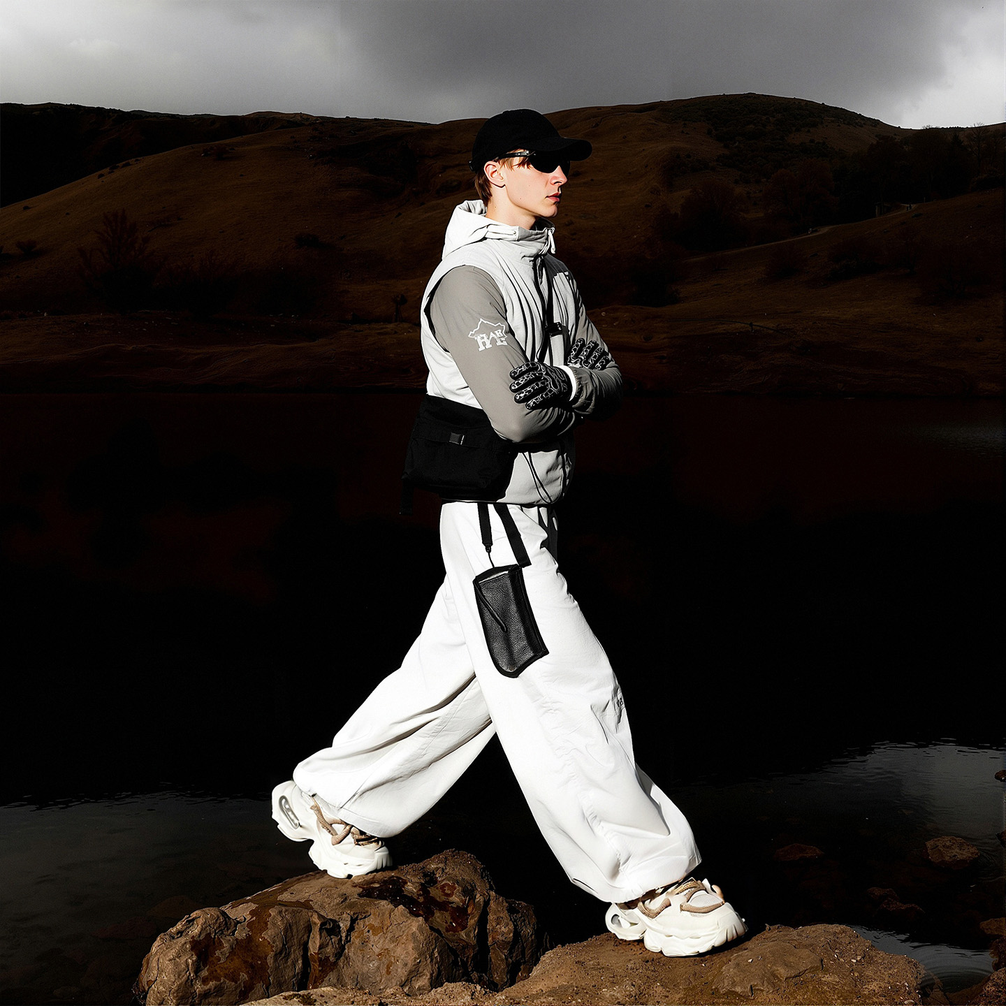 Thick Laces Mesh Chunky Sneakers with Air Cushion - Image 8