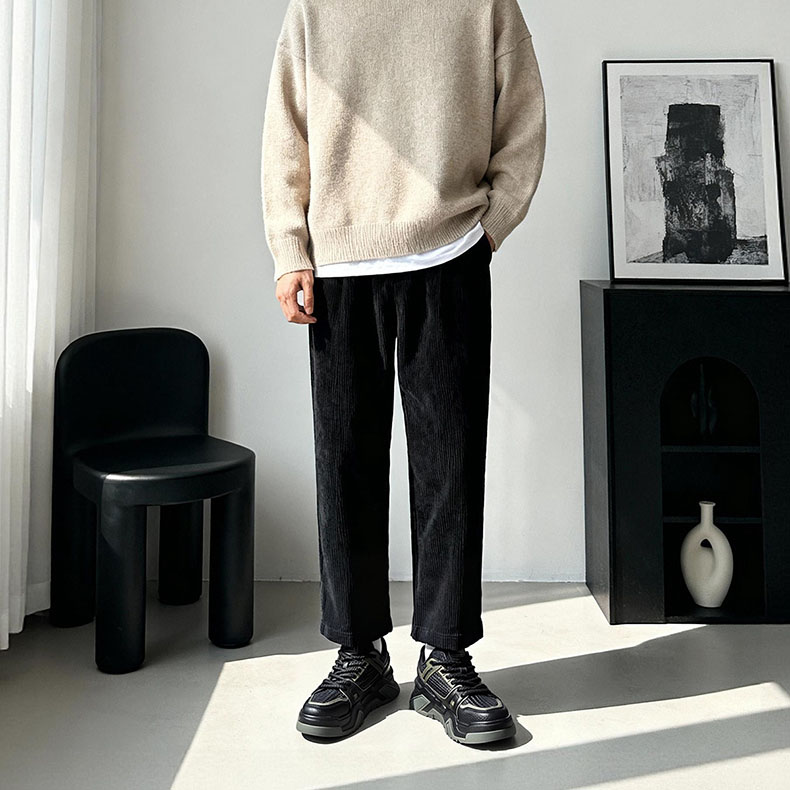 Woven Spatchwork Textured Leather Platform Sneakers with Contrast Trim - Image 7