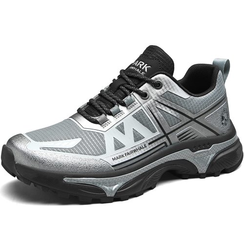 Mens Durable Water Resistant Geometric Trail Outdoor Sneakers