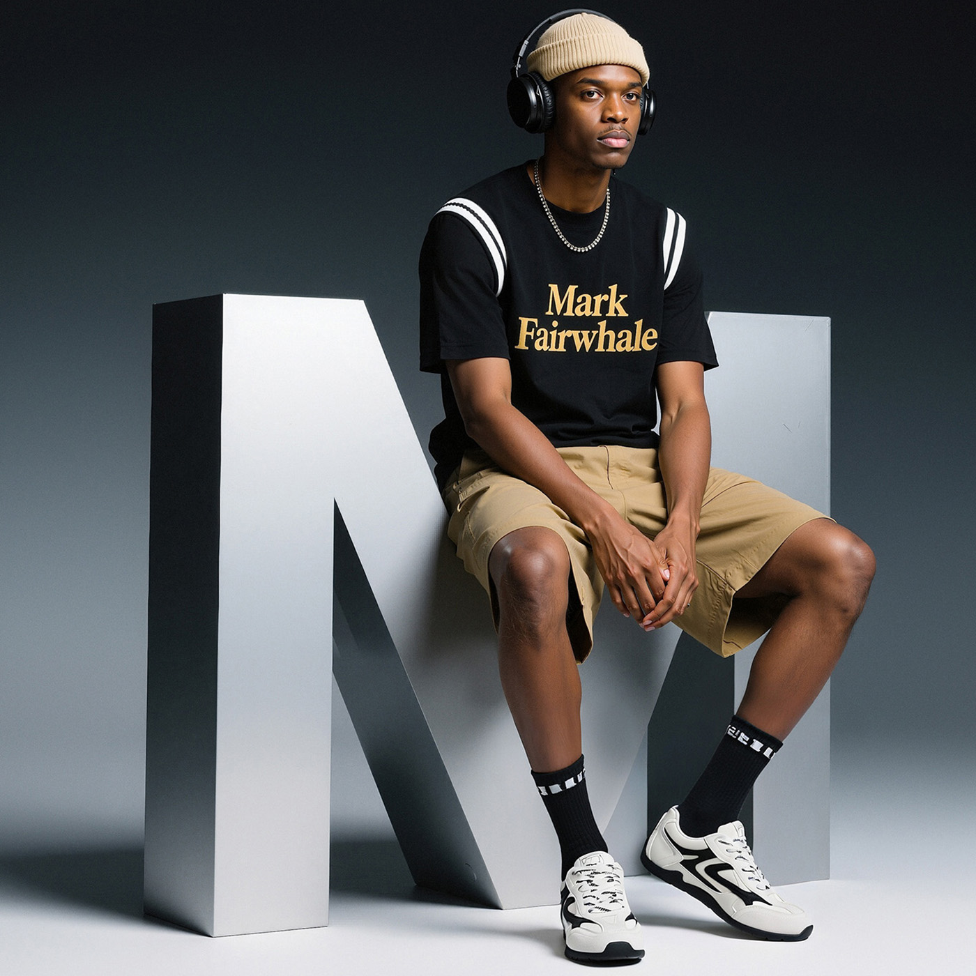 Suede Mix Streamline Accent Low Top Casual Skate Shoes with Contrast Details - Image 3